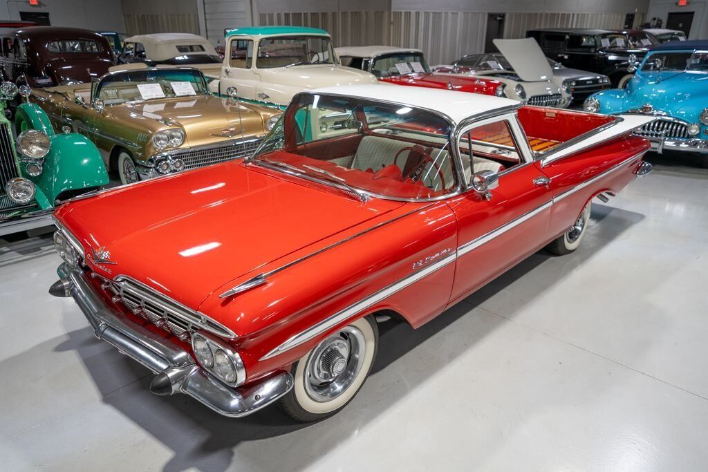 Chevrolet-El-Camino-Pickup-1959-Red-Red-35542-4