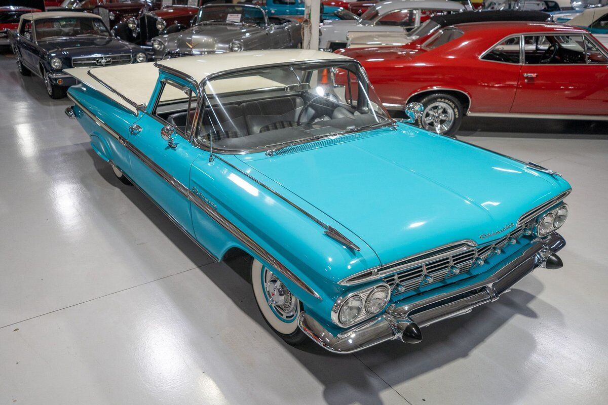 Chevrolet-El-Camino-Pickup-1959-Tan-Black-3629-6