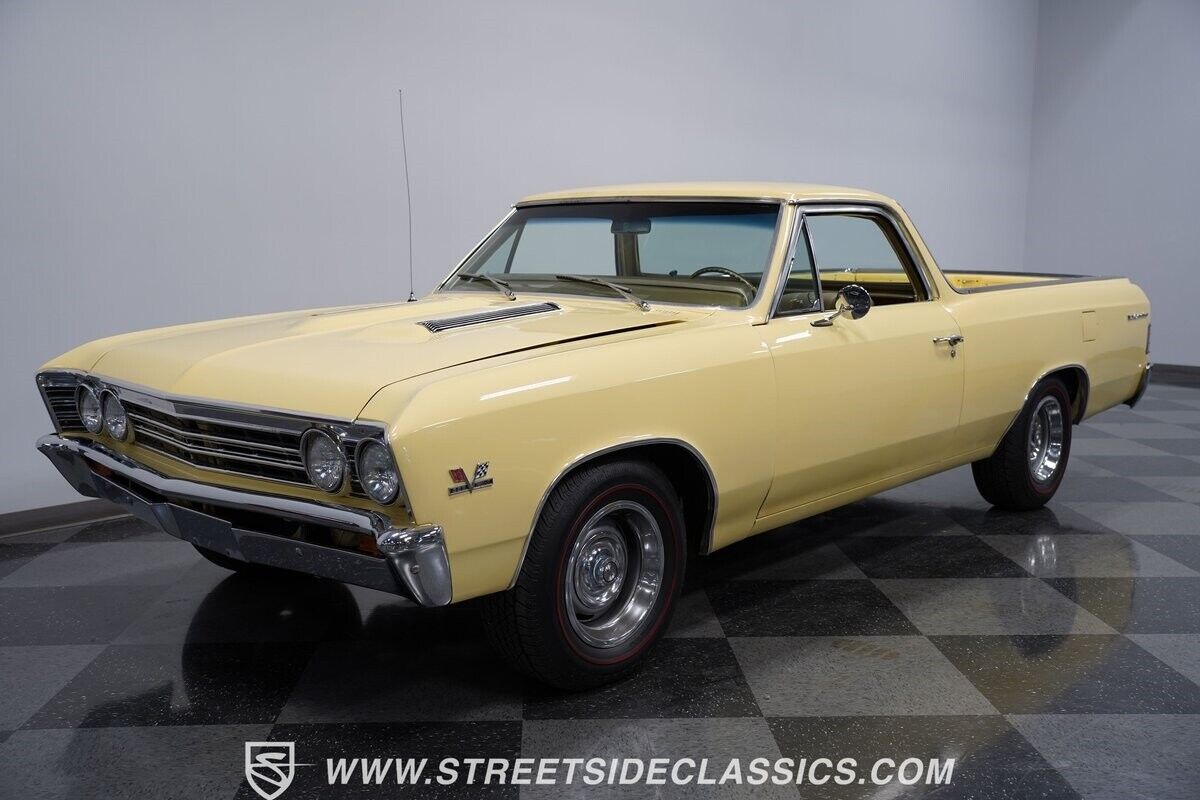 Chevrolet-El-Camino-Pickup-1967-Yellow-Gold-90260-5