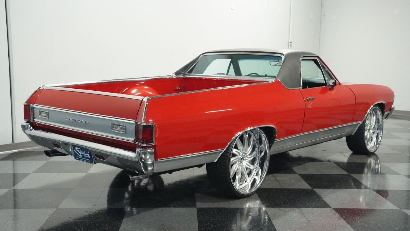 Chevrolet-El-Camino-Pickup-1972-Red-Black-11648-11