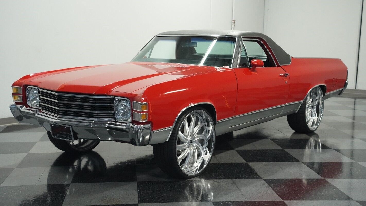 Chevrolet-El-Camino-Pickup-1972-Red-Black-11648-5