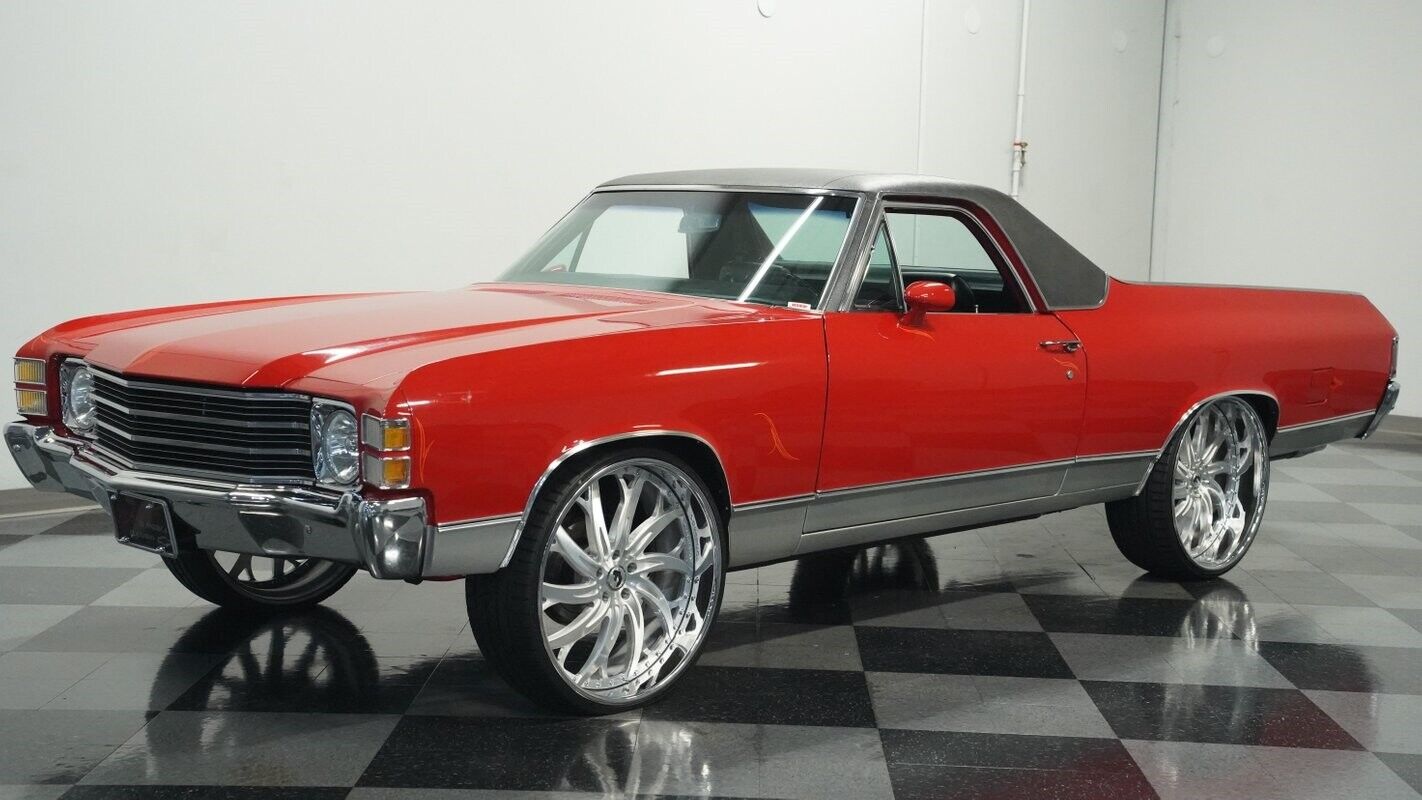 Chevrolet-El-Camino-Pickup-1972-Red-Black-11648-6