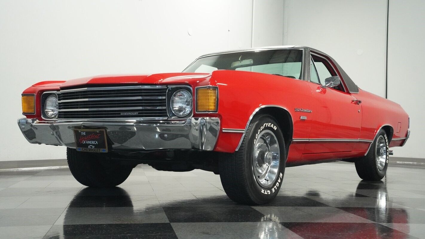 Chevrolet-El-Camino-Pickup-1972-Red-Black-118469-20