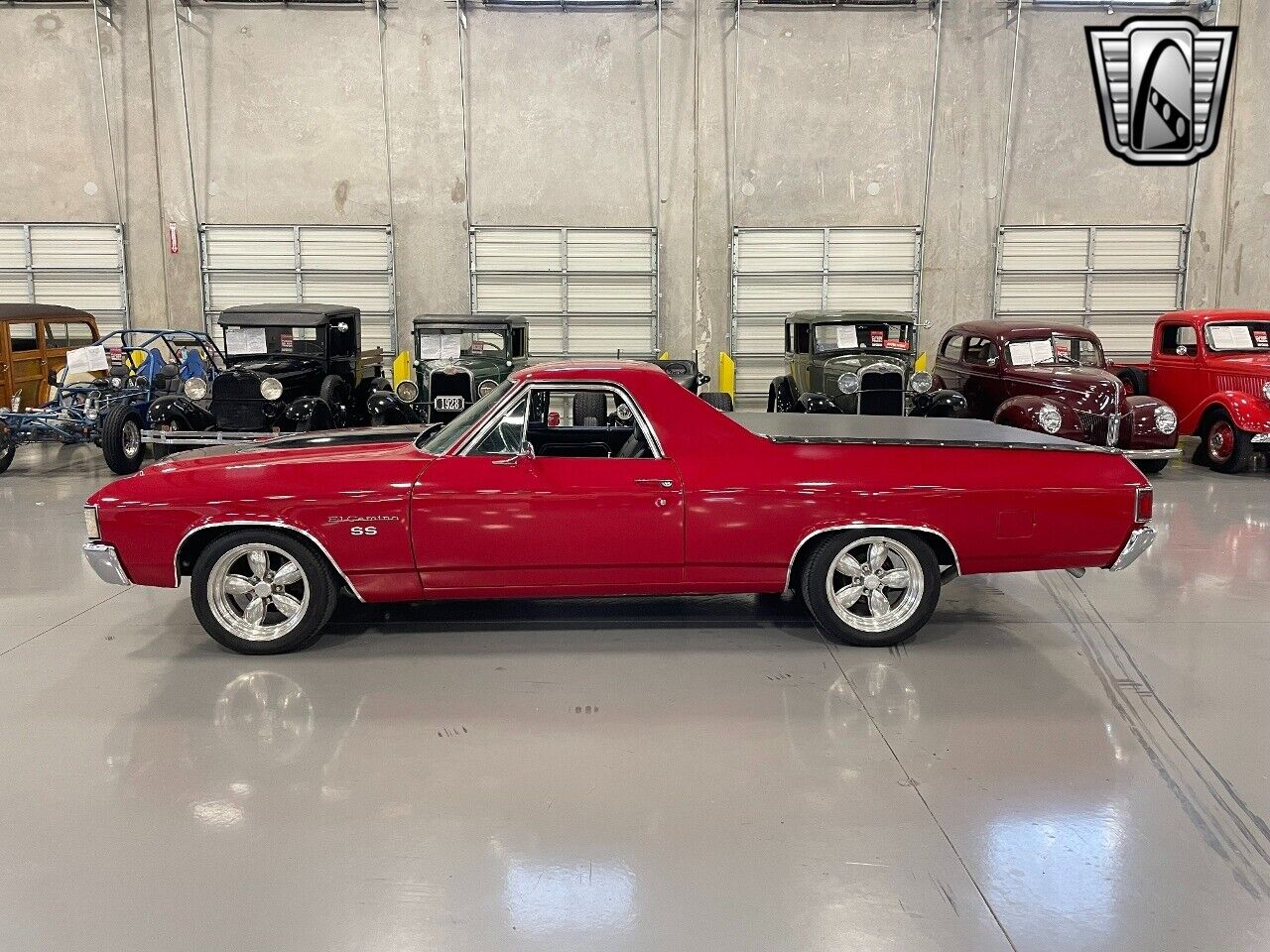 Chevrolet-El-Camino-Pickup-1972-Red-Black-2815-3