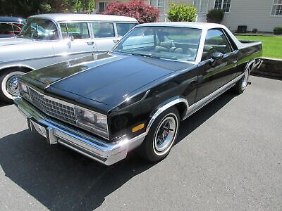 Chevrolet-El-Camino-Pickup-1984-Black-Gray-28444-5