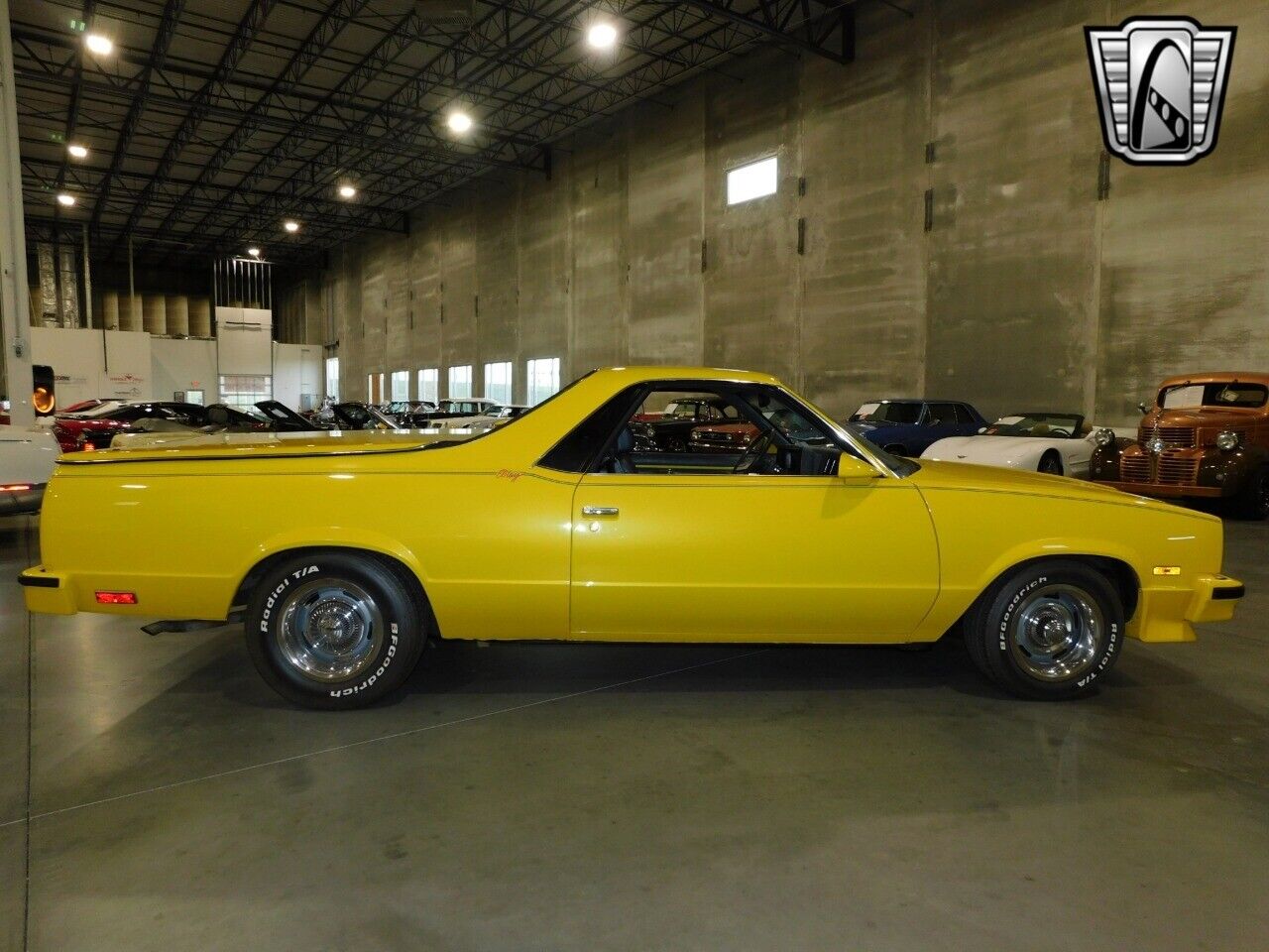 Chevrolet-El-Camino-Pickup-1986-Yellow-Gray-155857-6