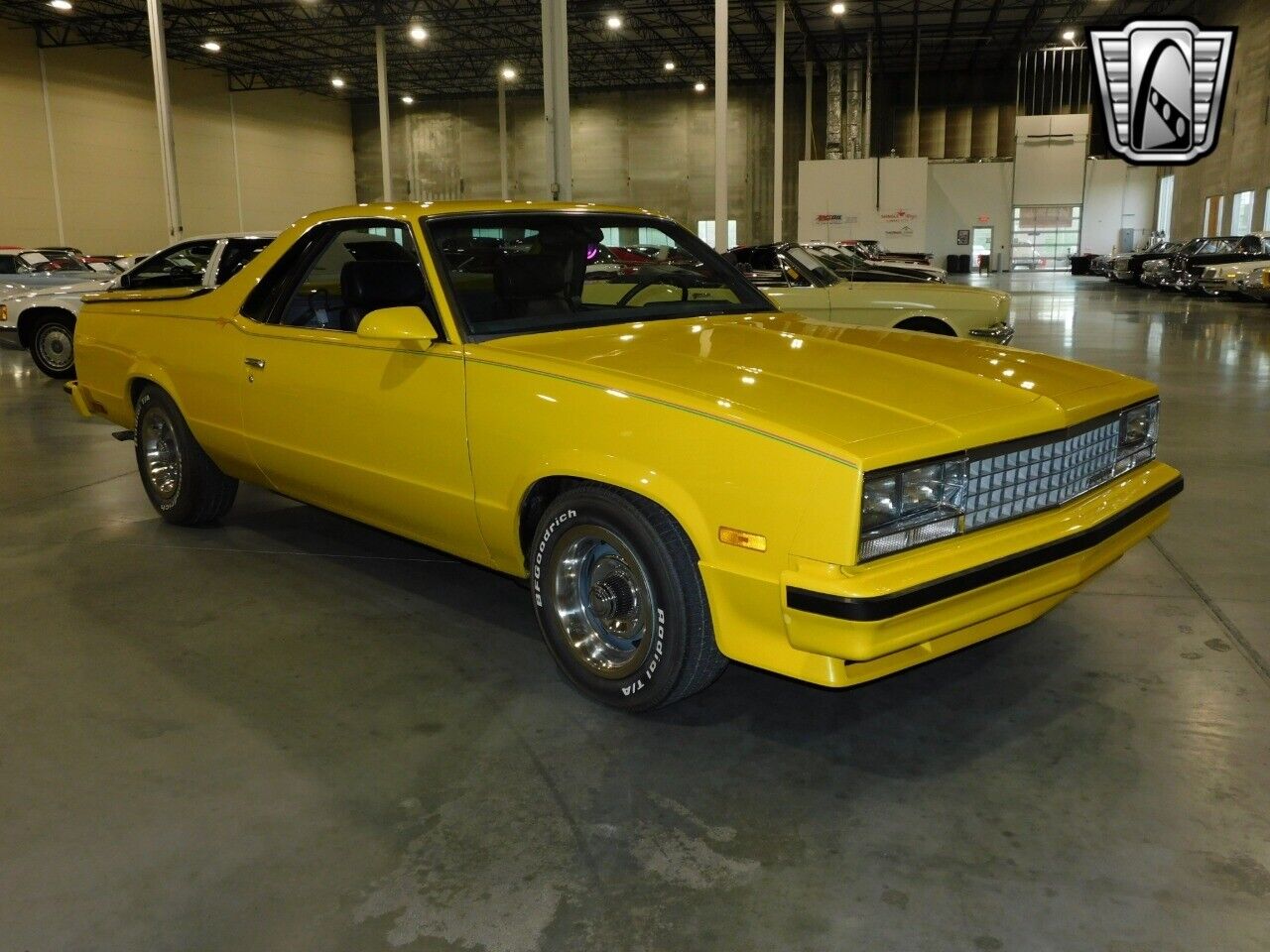 Chevrolet-El-Camino-Pickup-1986-Yellow-Gray-155857-7