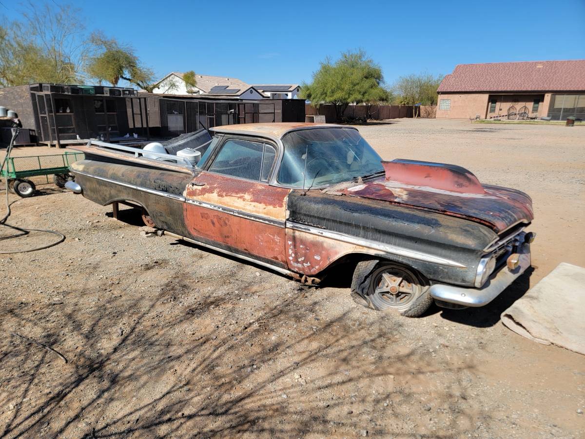 Chevrolet-El-camino-1959-brown-32-3