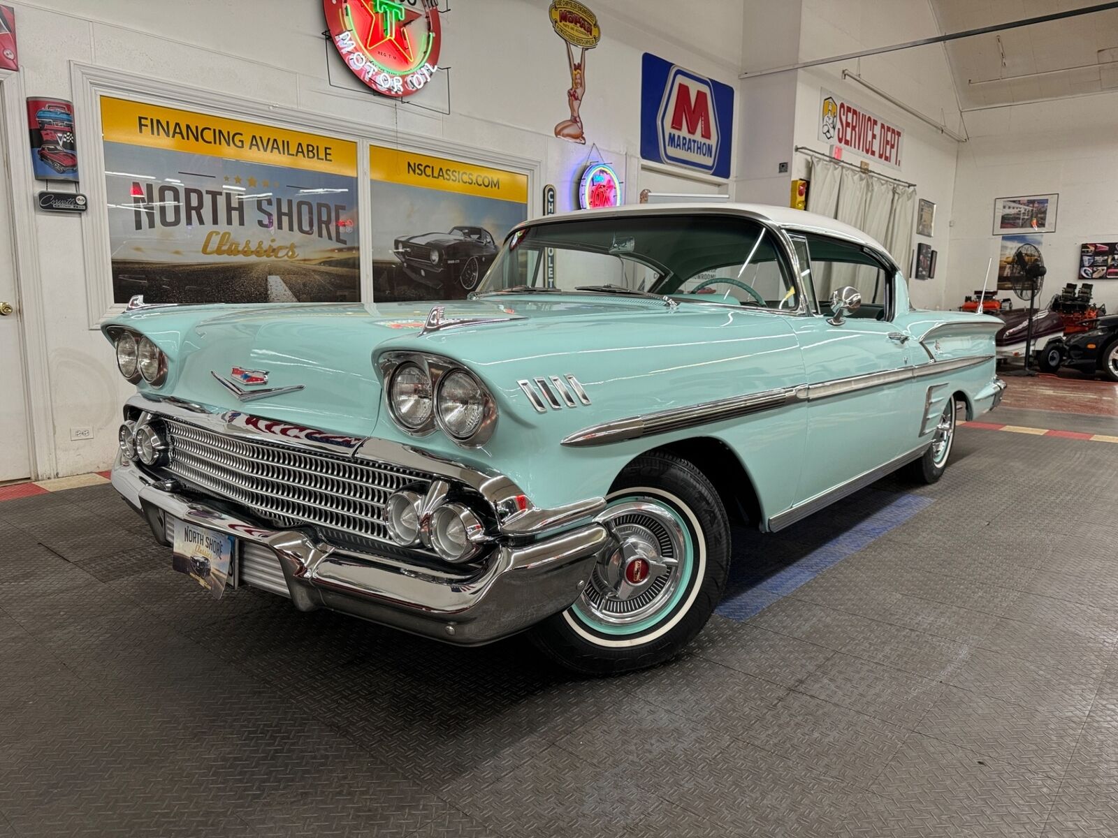 Chevrolet-Impala-1958-Green-Other-Color-53124-1