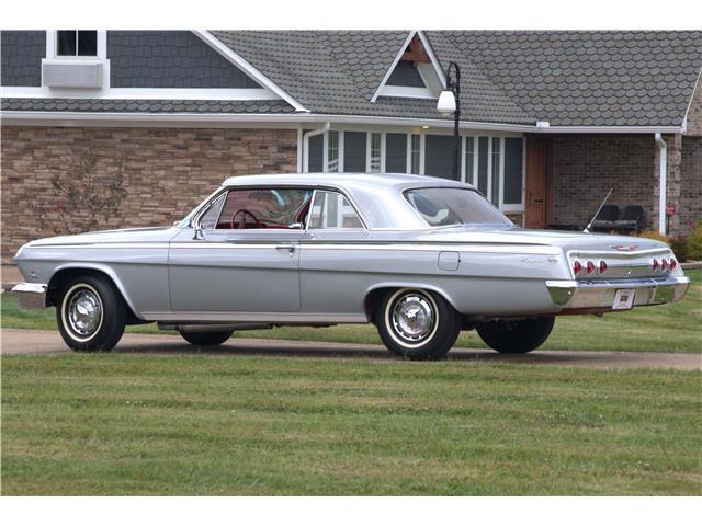 Chevrolet-Impala-1962-Silver-Red-65256-19