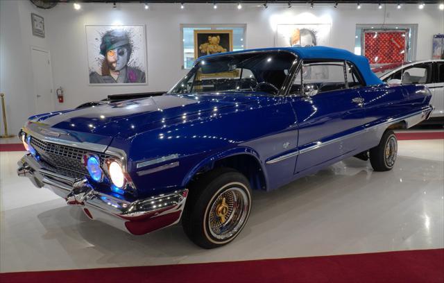 Chevrolet-Impala-1963-Blue-0-4