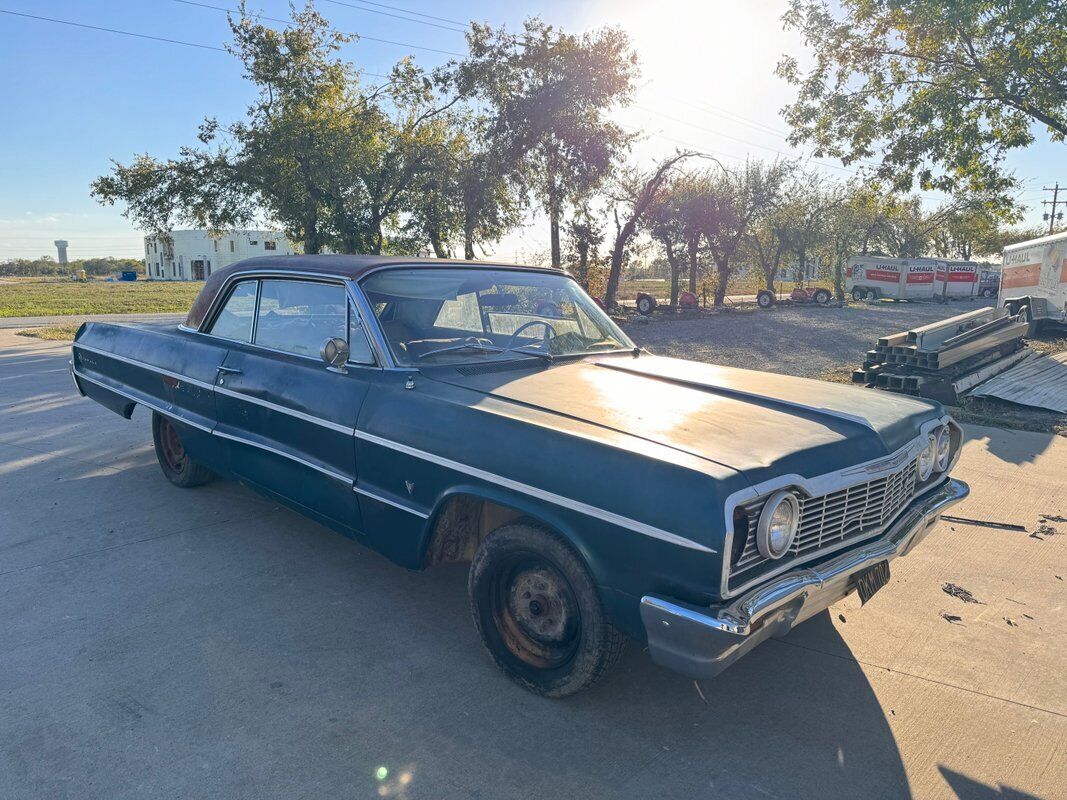 Chevrolet-Impala-1964-Turquoise-Turquoise-99999-1