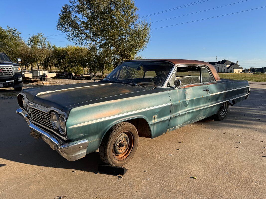 Chevrolet-Impala-1964-Turquoise-Turquoise-99999-28