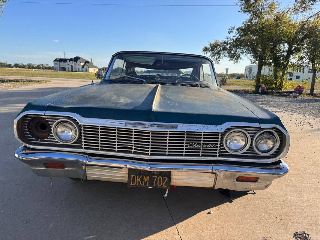 Chevrolet-Impala-1964-Turquoise-Turquoise-99999-4