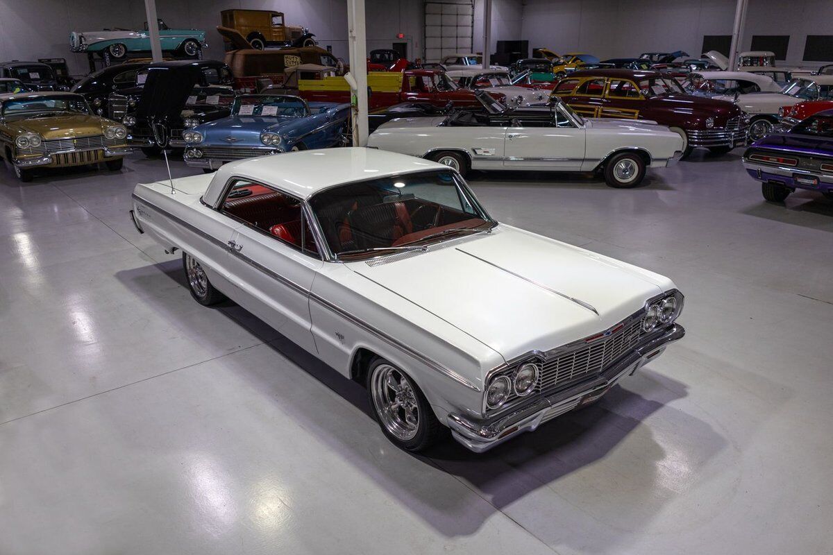 Chevrolet-Impala-1964-White-Red-29050-6