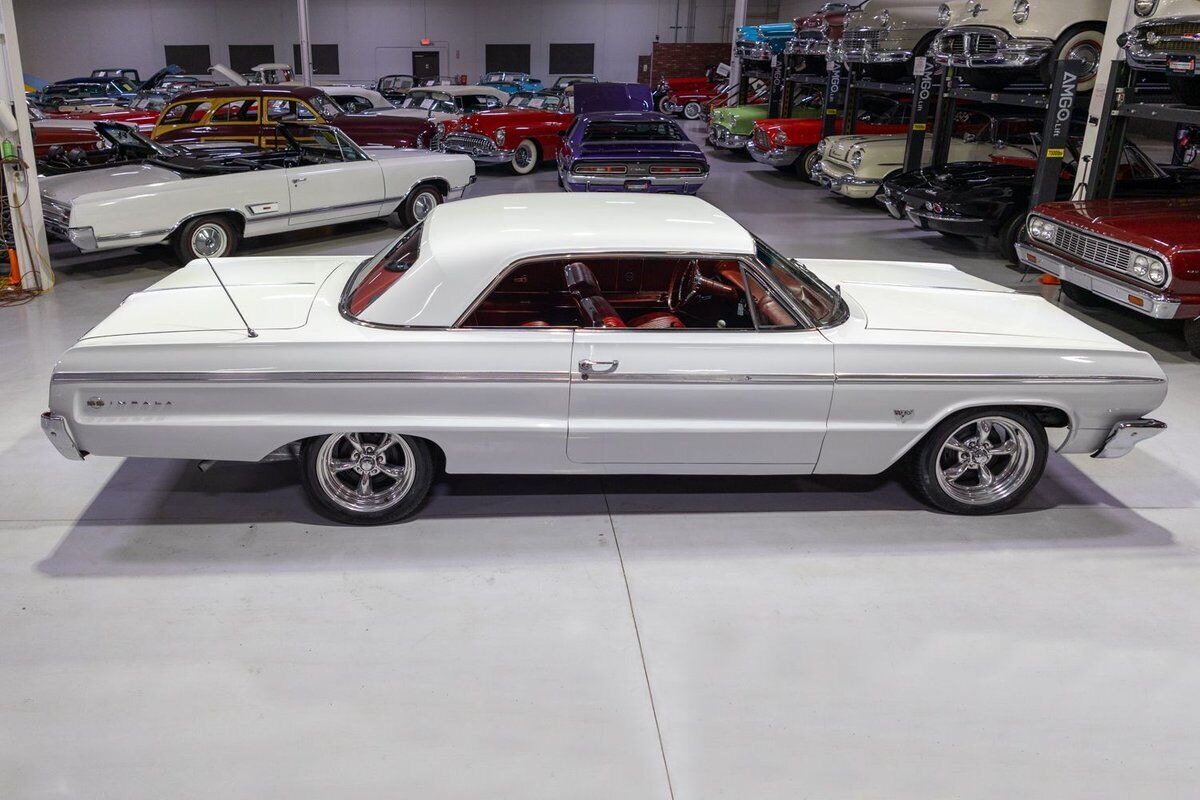 Chevrolet-Impala-1964-White-Red-29050-7