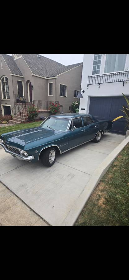 Chevrolet-Impala-1965-green-149669-1