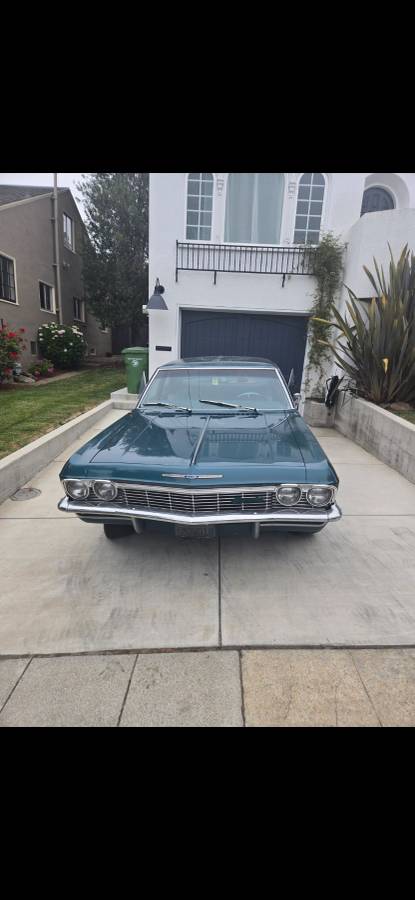 Chevrolet-Impala-1965-green-149669-2