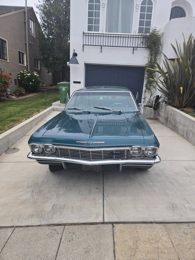 Chevrolet-Impala-1965-green-149669-4