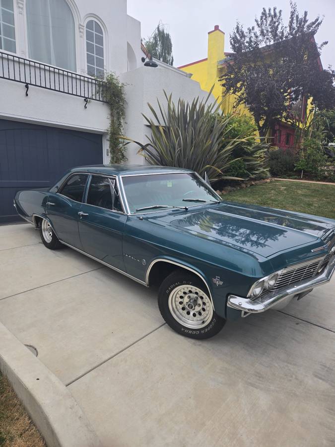 Chevrolet-Impala-1965-green-149669-6