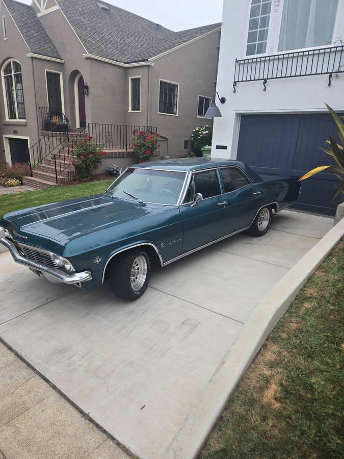 Chevrolet-Impala-1965-green-149669-7