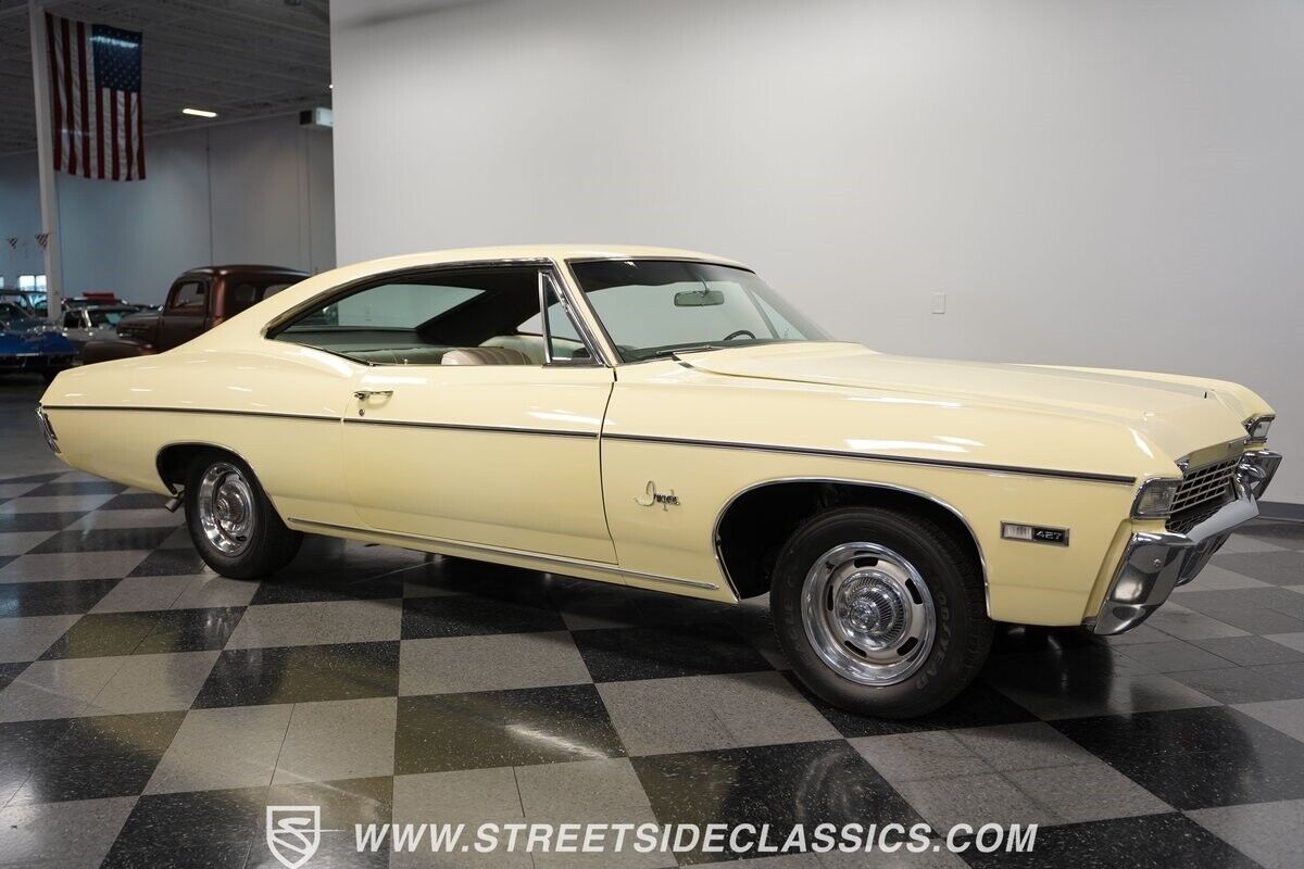 Chevrolet-Impala-1968-Yellow-Parchment-136279-16