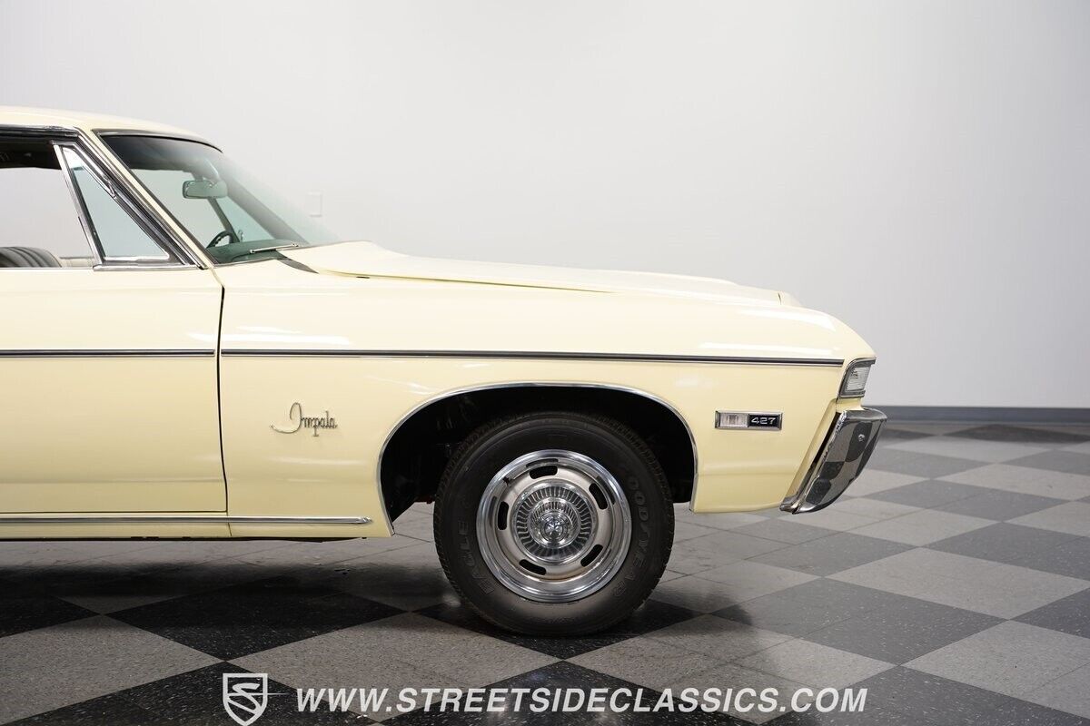 Chevrolet-Impala-1968-Yellow-Parchment-136279-33