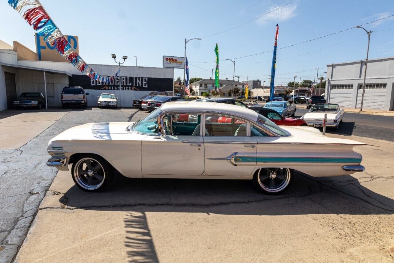 Chevrolet-Impala-Berline-1960-White-White-94890-7