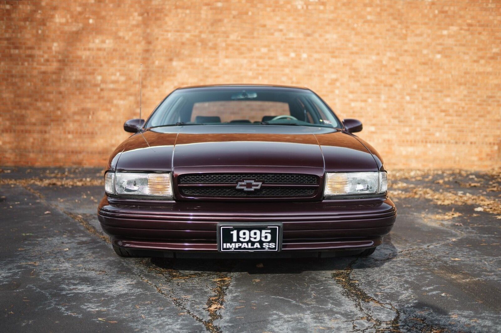 Chevrolet-Impala-Berline-1995-Burgundy-Gray-53675-2