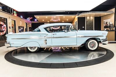 Chevrolet-Impala-Cabriolet-1958-Blue-Blue-16906-11