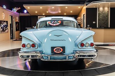 Chevrolet-Impala-Cabriolet-1958-Blue-Blue-16906-14