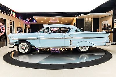 Chevrolet-Impala-Cabriolet-1958-Blue-Blue-16906-18