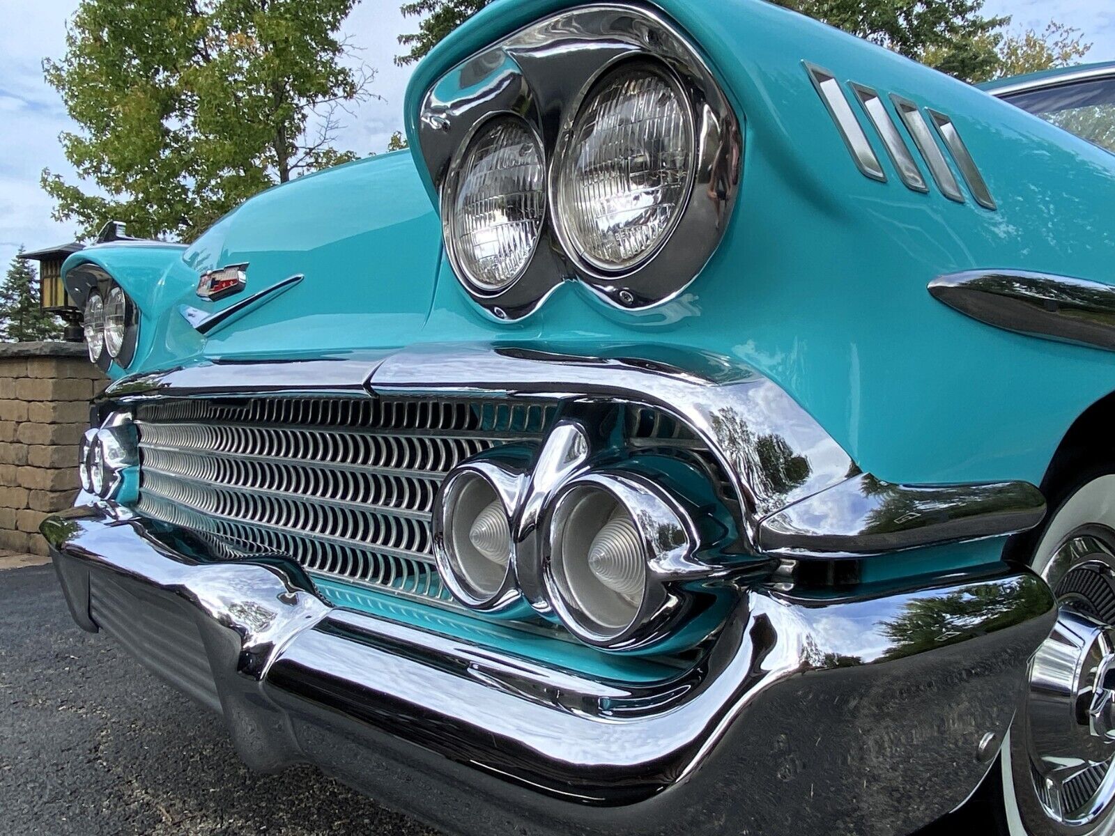 Chevrolet-Impala-Cabriolet-1958-Turquoise-Turquoise-and-Gray-Tri-Color-128876-10