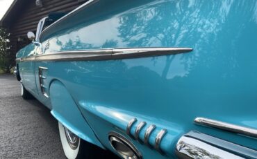 Chevrolet-Impala-Cabriolet-1958-Turquoise-Turquoise-and-Gray-Tri-Color-128876-14