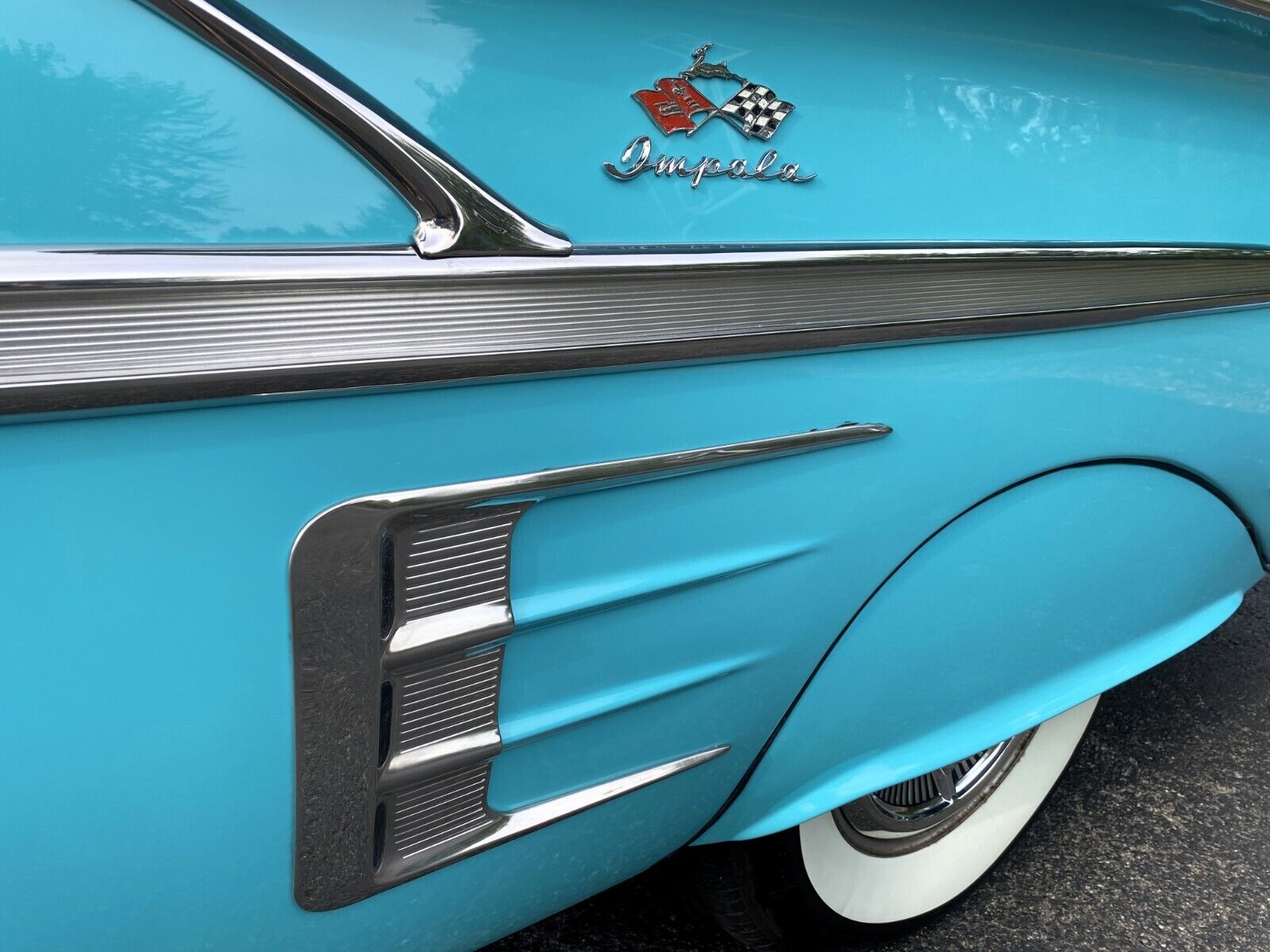 Chevrolet-Impala-Cabriolet-1958-Turquoise-Turquoise-and-Gray-Tri-Color-128876-16