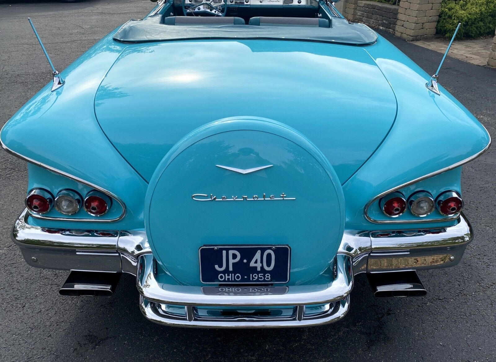 Chevrolet-Impala-Cabriolet-1958-Turquoise-Turquoise-and-Gray-Tri-Color-128876-18