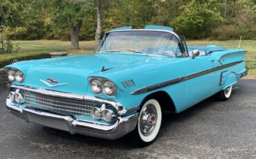 Chevrolet-Impala-Cabriolet-1958-Turquoise-Turquoise-and-Gray-Tri-Color-128876-2