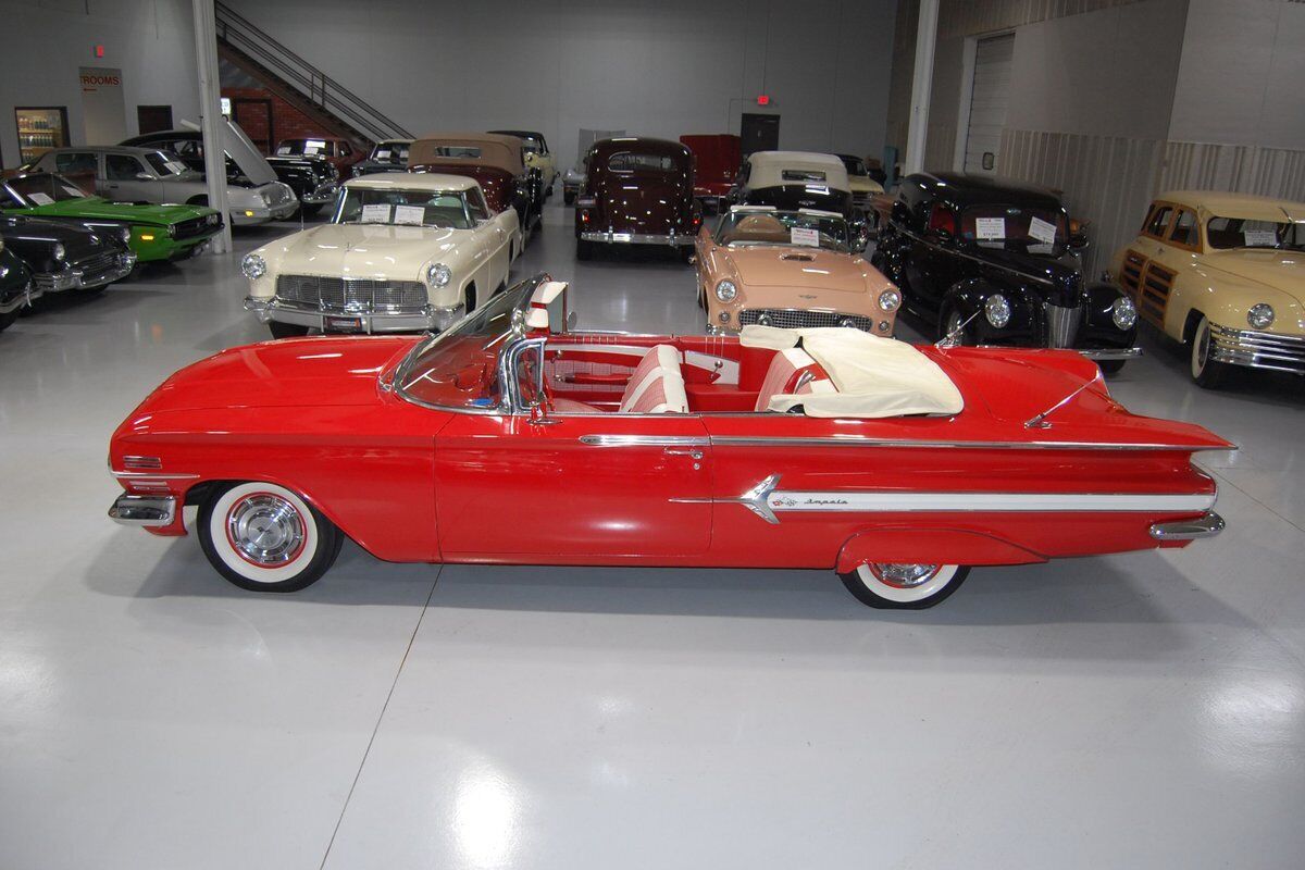 Chevrolet-Impala-Cabriolet-1960-Red-Red-4529-11