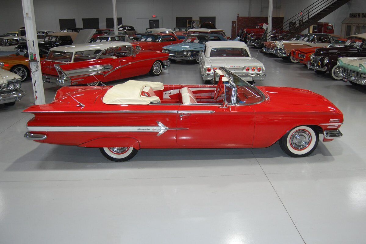 Chevrolet-Impala-Cabriolet-1960-Red-Red-4529-7