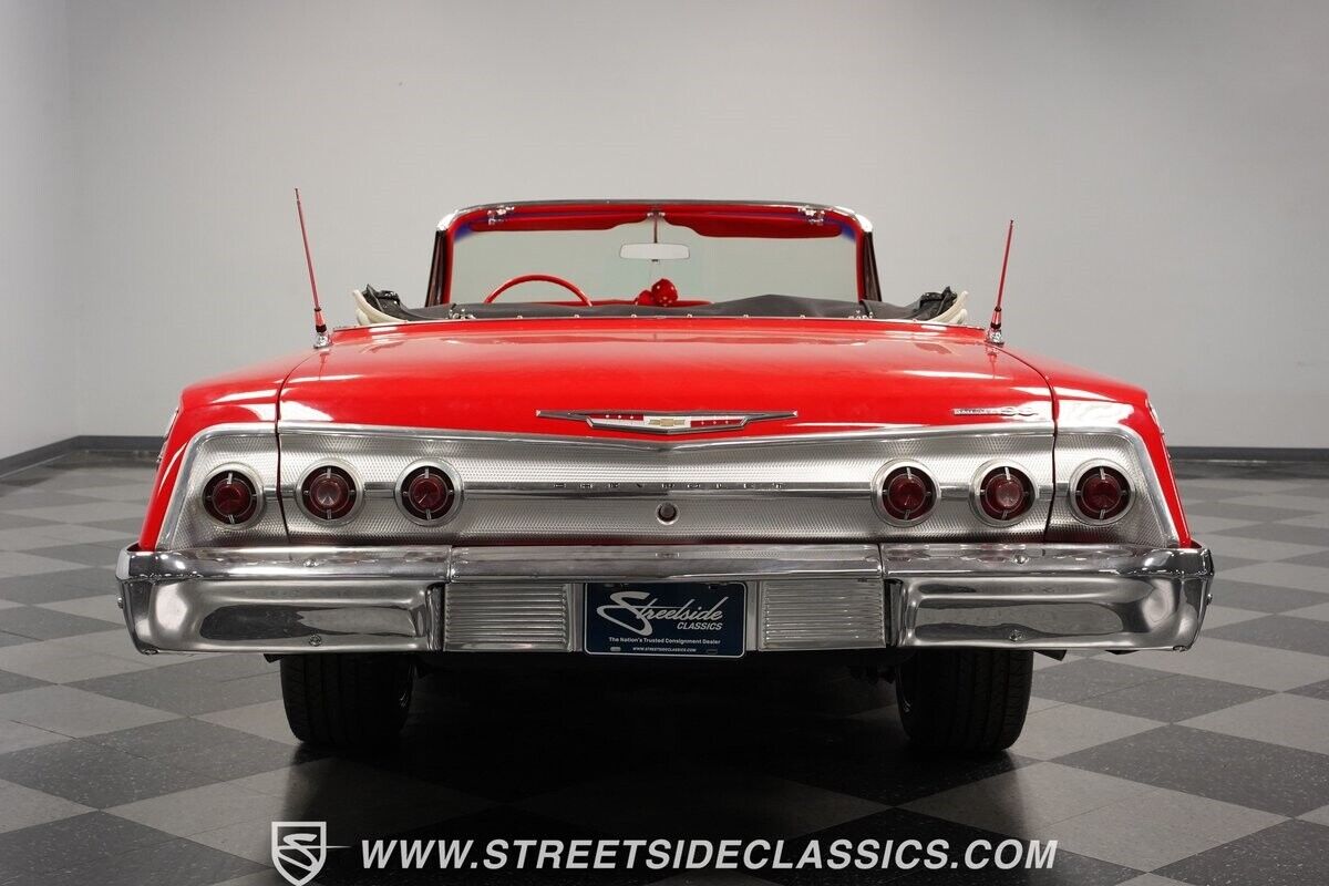 Chevrolet-Impala-Cabriolet-1962-Red-Red-133265-10