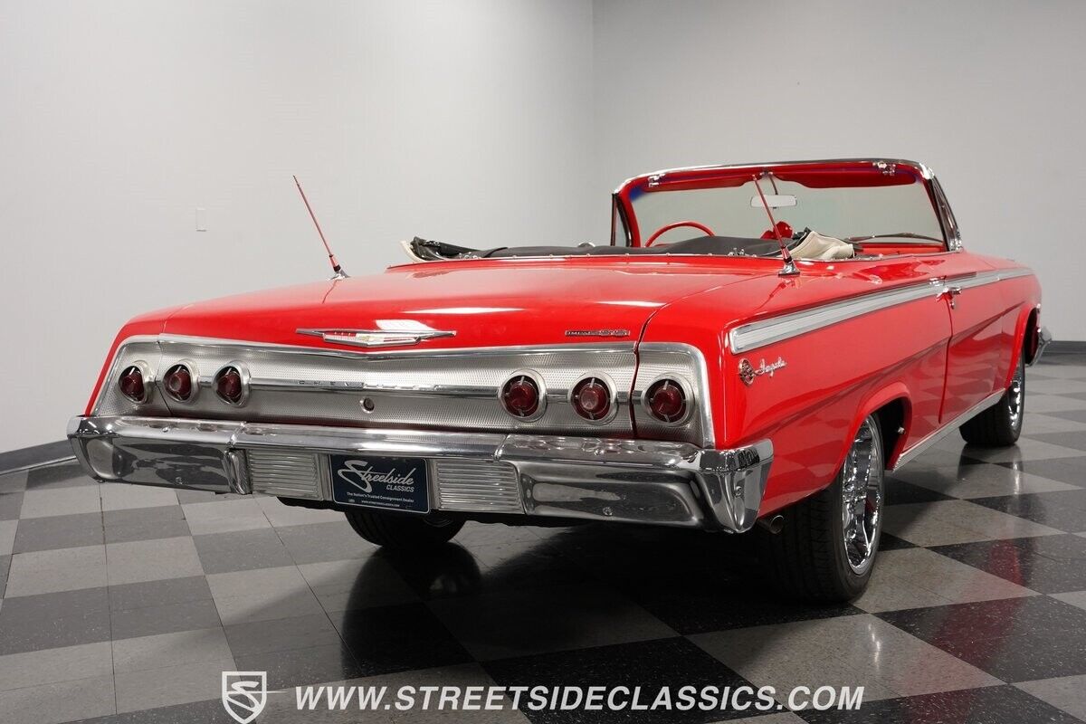 Chevrolet-Impala-Cabriolet-1962-Red-Red-133265-11