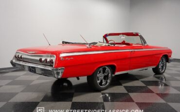 Chevrolet-Impala-Cabriolet-1962-Red-Red-133265-12