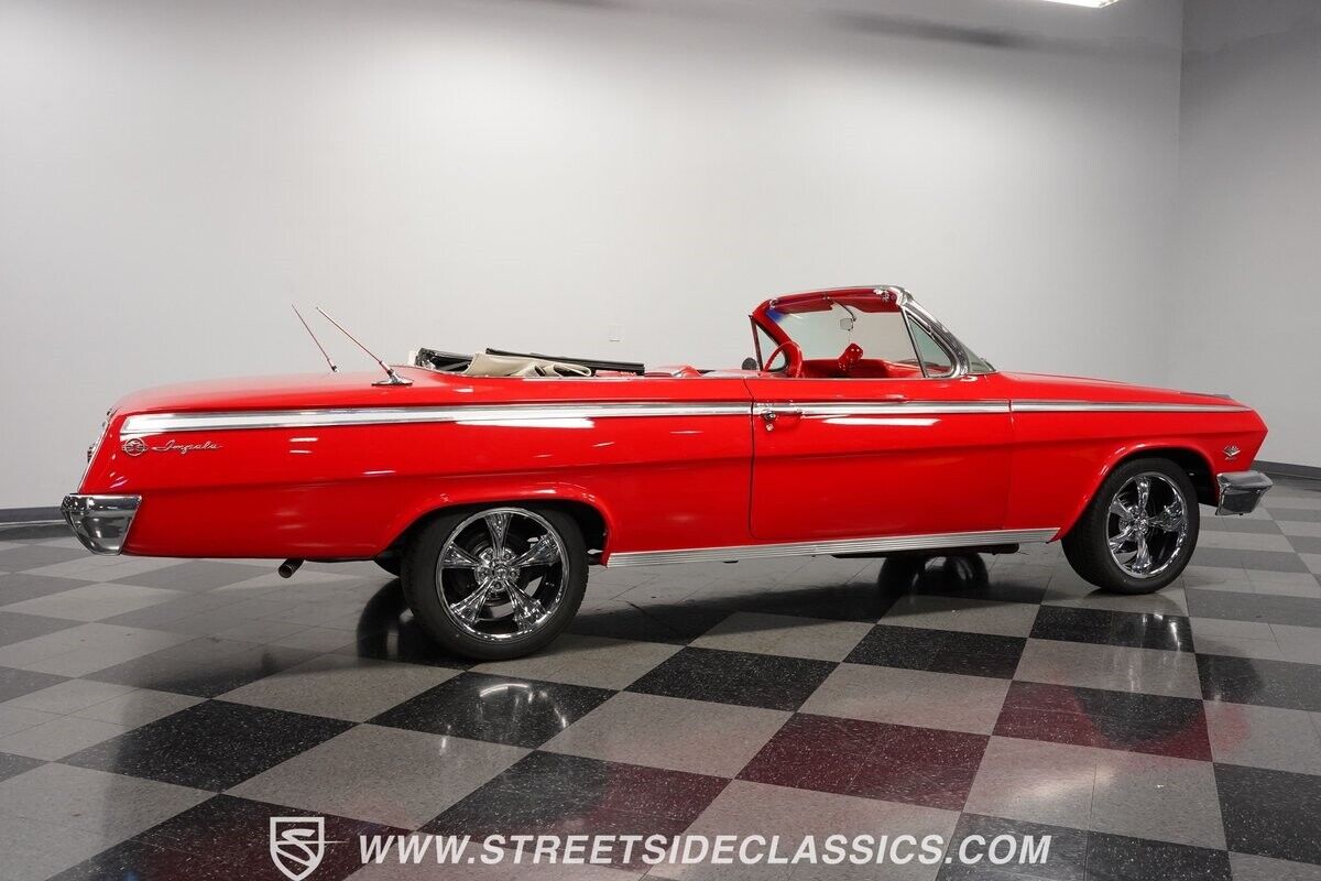 Chevrolet-Impala-Cabriolet-1962-Red-Red-133265-13