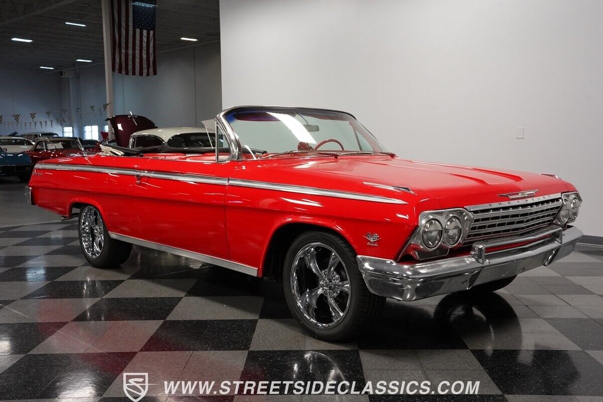 Chevrolet-Impala-Cabriolet-1962-Red-Red-133265-16