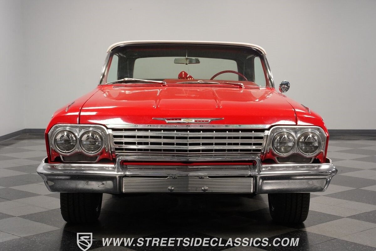 Chevrolet-Impala-Cabriolet-1962-Red-Red-133265-17