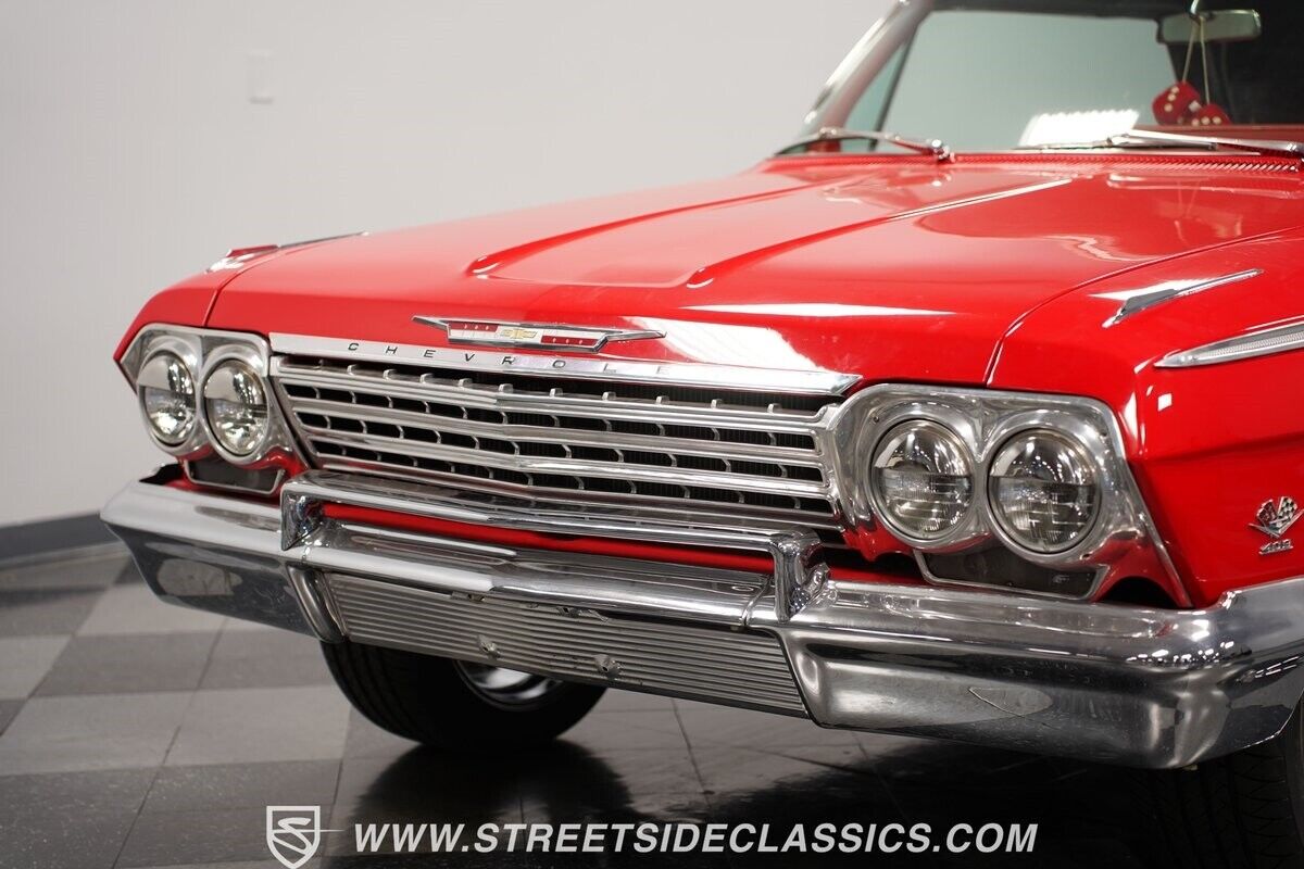 Chevrolet-Impala-Cabriolet-1962-Red-Red-133265-19