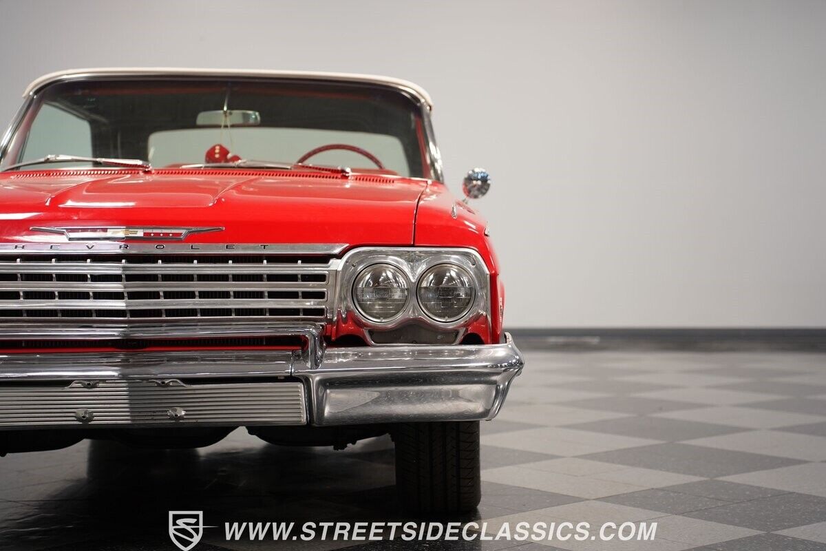 Chevrolet-Impala-Cabriolet-1962-Red-Red-133265-20