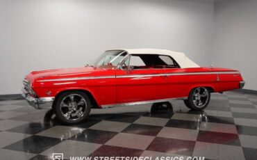 Chevrolet-Impala-Cabriolet-1962-Red-Red-133265-6