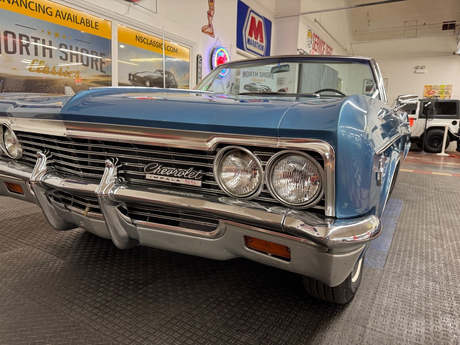 Chevrolet-Impala-Cabriolet-1966-Blue-White-0-14