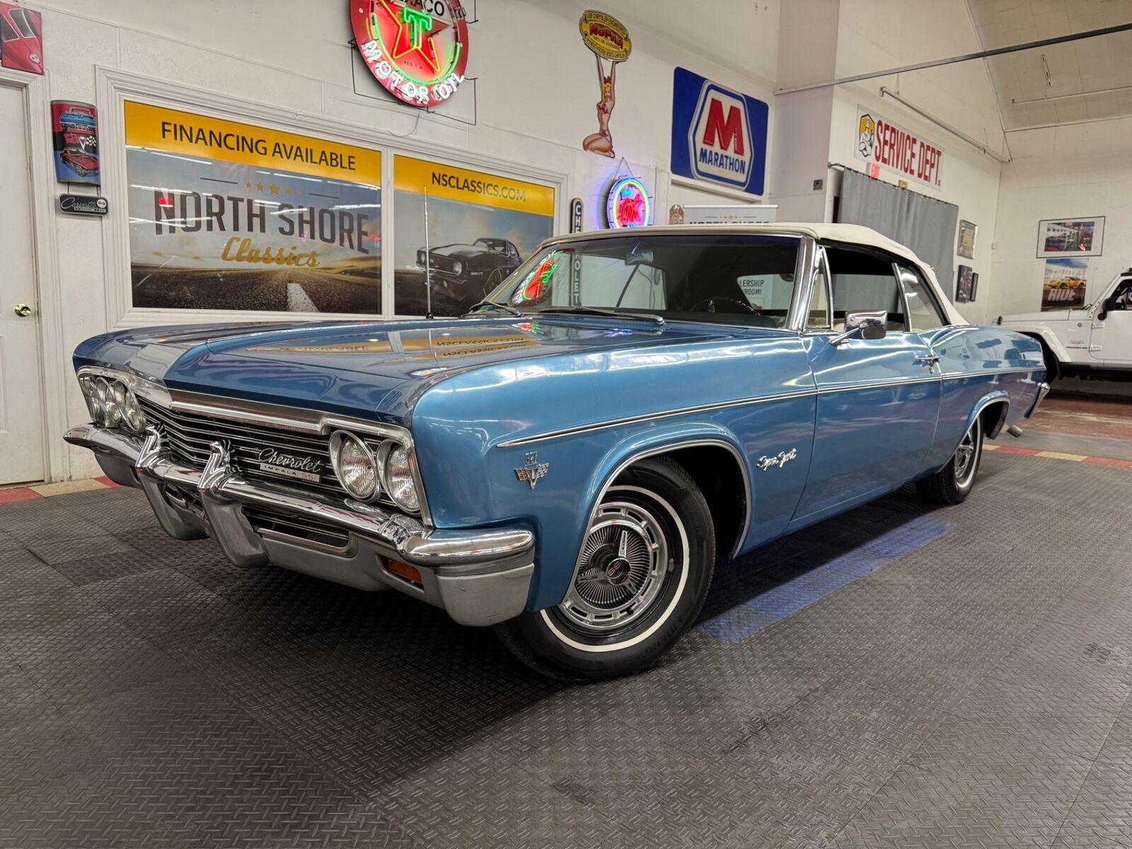 Chevrolet-Impala-Cabriolet-1966-Blue-White-0-3